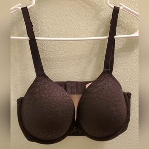 Victoria’s Secret PINK wear everywhere bra black leopard print